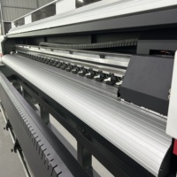 Impresora de Inyección de Tinta Ecológica de Gran Formato y Alta Resolución, Equipada con Cabezal de Impresión XP600 para Vinilo y Pancartas