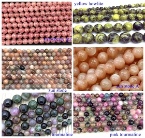 Perles en pierre <span class=keywords><strong>Serpentine</strong></span> pour la fabrication de bijoux, brin de perles rondes de 8mm, bricolage de qualité, prix d'usine, pièces - Product Image 5