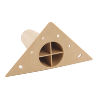 Pied de meuble en plastique rond, pieds de canapé cylindriques, pied de meuble de rangement, pied de table, pied de chaise, insert fileté, quincaillerie