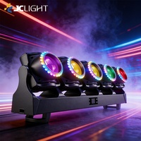 Nouvelle Lyre Beam LED RGB 5*120W Tornado DMX512 avec fonctions Wash et Beam pour éclairage de scène DJ