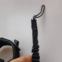Laisse de poignet en aluminium haute résistance pour cerf-volant et surf