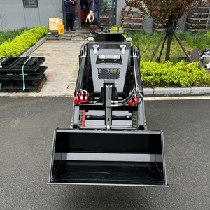 Chinese Manufacturer Hydraulic Trencher Skid Steer <b>Tracked</b> Skid Steer - Product Image 1