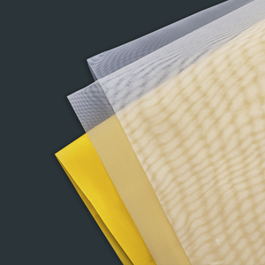Màn Hình In Ấn Đồng Bằng Dệt Polyester Lụa Lưới Chất Liệu Với Độ Đàn Hồi Cao Pre-Cắt Kích Thước Tùy Chỉnh Cho Lụa Màn Hình In Ấn - Product Image 1