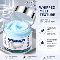 Balsem Madu Tallow Anti-Kerut OEM, Krim Wajah Pengencang Anti Kerut Snap 8 GHK-CU Peptida Tembaga Biru