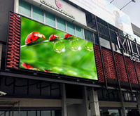 Écran publicitaire LED extérieur IP65 P2.5 avec animation pour mur d'images de magasin de détail