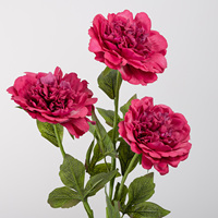 Buket Bunga Peony Buatan Sentuhan Asli Tangkai Panjang Satu Kuntum Grosir untuk Dekorasi Rumah & Pernikahan