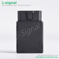 ELM327 Diagnostic OBDII OBD2 J1962m 16-poliger Stecker mit schwarzem Gehäuse