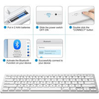 Ordinateur tout-en-un ultra-fin Fcc OEM, Bluetooth, combo le moins cher, kit complet, clavier et souris