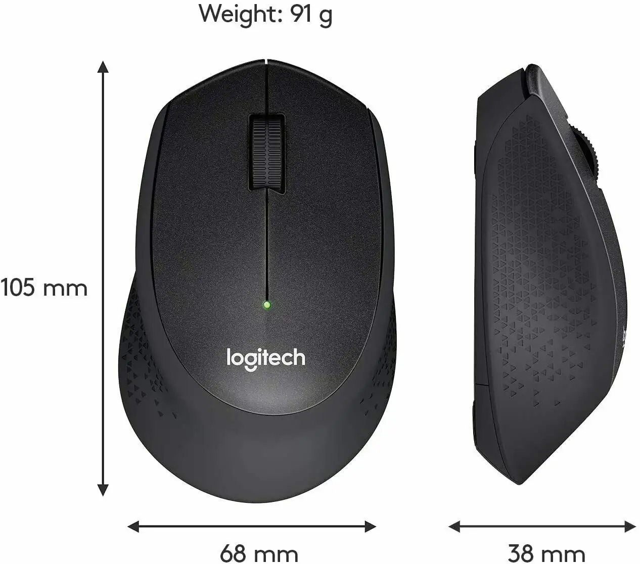 Original Stock FOR Logitech Wireless M330 Usb 2.0 Optical Mice Silent Plus Wireless Mouse Lightweight Gaming Mouse