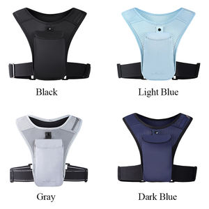 Rompi Lampu LED Keselamatan Anti Air Berbahan Neoprene, Dapat Diisi Ulang dengan USB, Reflektif untuk Jogging, Bersepeda, Berlari di Malam Hari, Dilengkapi Tempat Ponsel - Product Image 6