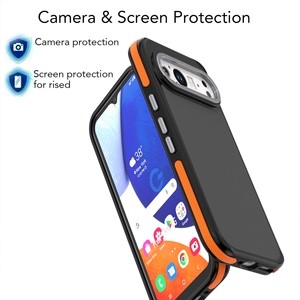 Funda de teléfono de parachoques súper a prueba de golpes para Google <span class=keywords><strong>Pixel</strong></span> 9 5G <span class=keywords><strong>Pixel</strong></span> 9 Pro 5G La más nueva cubierta mate de PC + TPU Modelo Max - Product Image 4