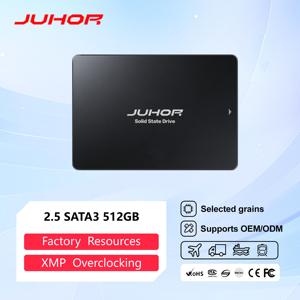 Yeni JUHOR Taşınabilir SATA III 2.5" 512GB Metal Harici SSD 3 Yıl Garantili 401-500MB/s Okuma Hızı Perakende Paketleme Masaüstü Dizüstü Bilgisayar - Product Image 1