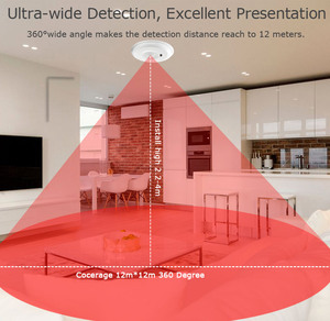 DC 12V <span class=keywords><strong>360</strong></span> Độ <span class=keywords><strong>PIR</strong></span> Lò Vi Sóng Có Dây Gắn Trần Máy Dò <span class=keywords><strong>PIR</strong></span> Cho Hệ Thống An Ninh Gia Đình - Product Image 6