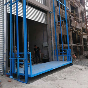 वाणिज्यिक एक तल ऊर्ध्वाधर कार्गो लिफ्ट एकल कार लिफ्ट मेजेनाइन के लिए - Product Image 5