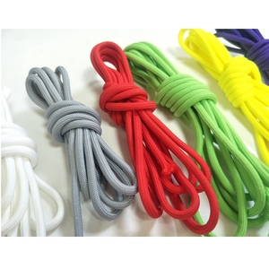Décoration ronde colorée 4mm personnalisée Corde <span class=keywords><strong>de</strong></span> tirage en polyester tressée Corde d'accessoires <span class=keywords><strong>de</strong></span> vêtement - Product Image 1