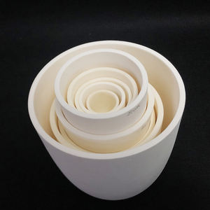 Boîte de sagger en céramique Al2o3 d'alumine d'oxyde d'aluminium de corindon à hautes températures pour le frittage - Product Image 3
