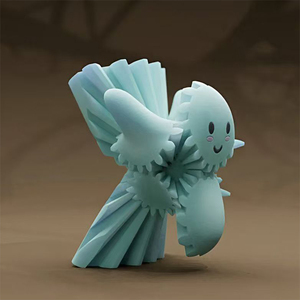Jouet de décompression fantaisie en PLA imprimé en 3D, Balle Engrenage Fantôme d'Halloween avec fonction de rotation Engrenage Fantôme Souriant et Enfuré - Product Image 2