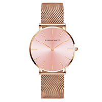 Hannah Martin - Minimalist Stainless Steel Wrist Watches for Women