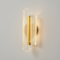 Applique Murale LED Cylindrique Moderne Minimaliste en Acrylique avec Construction en Aluminium, Garantie 5 Ans, Intérieur Chambre Salon, Intensité Variable