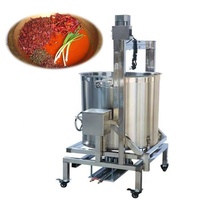 Cuisine commerciale équipement de cuisson gaz électrique en acier inoxydable Wok mélangeur mélangeur marmite à la vapeur machine à remuer