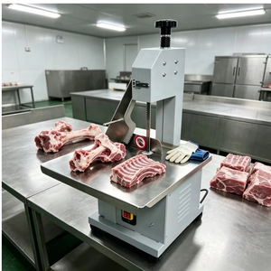 Scie à viande industrielle haute vitesse conçue pour un fonctionnement continu sur la viande <span class=keywords><strong>de</strong></span> bœuf, <span class=keywords><strong>de</strong></span> chèvre, <span class=keywords><strong>de</strong></span> volaille et <span class=keywords><strong>de</strong></span> gibier congelée - Product Image 3