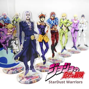 อะนิเมะอะนิเมะอะนิเมะอะนิเมะต่อพ่วงรูปร่างยืนตัวละครลมสีทองการผจญภัยที่แปลกประหลาดของ <span class=keywords><strong>Jojo</strong></span> เครื่องประดับชิ้นเดียวดรอปชิปจีน - Product Image 2