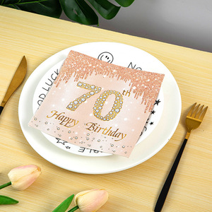 Decoración de Papel de Seda Digital Personalizada <span class=keywords><strong>para</strong></span> Fiestas de <span class=keywords><strong>Cumpleaños</strong></span>, Temática, <span class=keywords><strong>para</strong></span> Actividades, Uso en <span class=keywords><strong>Restaurantes</strong></span>, Desechable, Transfronterizo - Product Image 3