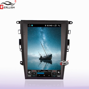 Reproductor de DVD <span class=keywords><strong>Android</strong></span> de navegación GPS para coche estilo Tesla para Ford Mondeo/Fusion 2013 -2019 - Product Image 2