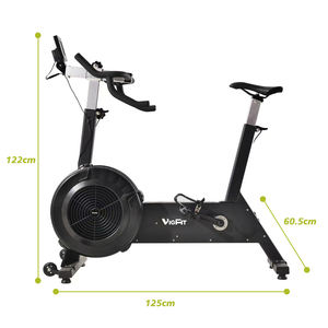 Bicicleta Ergométrica de Resistencia al Aire para Fisicoculturismo, Ciclo Estacionario para Entrenamiento en Interiores, Equipo de Gimnasio para el Hogar y Entrenamiento Comercial - Product Image 3