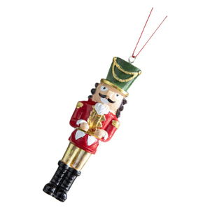 Adornos Navideños de Resina con Forma de Soldado Cascanueces de Lujo - Product Image 1
