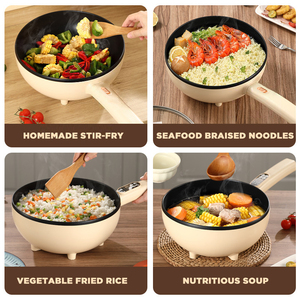 Dreepor Nồi cơm điện 3,5L chảo điện chống dính gia dụng có tay cầm Nồi Nấu Điện cho chiên xào - Product Image 5