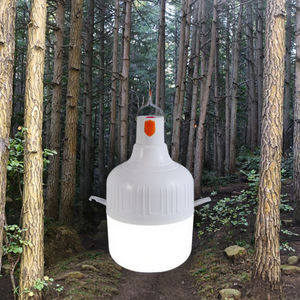 USB充電式4800mAhバッテリー長時間稼働5段階点滅20W-200W LED電球バルク緊急ソーラーキャンプライト - Product Image 3