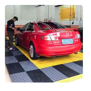 Duurzaam Modern Copolymeer Kunststof Grijpende Modulaire Garage Vloertegel Slijtage Anti-Slip Gemakkelijk Klik Voor Magazijngebruik - Product Image 1