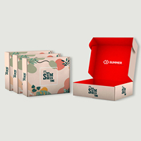 Échantillon Gratuit - Boîte Postale en Carton Ondulé Pliable Personnalisée Grande Taille avec Impression de Logo - Emballage pour Envoi Postal - Boîtes à Chaussures