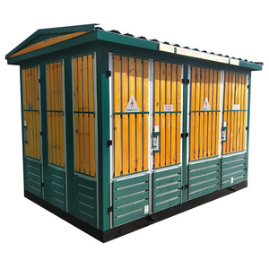 Caja de Transformación Modular para Alumbrado Público Preensamblada, Gabinete de Distribución Prefabricado, Subestación Metálica de 10kV IP65, Gabinete de Distribución ZY - Product Image 4