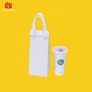 ヤン光ブランド クラシック カスタムロゴ サイズ指定可能 不織布製 ポータブル 保温 防水 使い捨て 配達用クーラーバッグ - Product Image 3