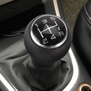 Peugeot Car Gear <b>Shift</b> <b>Knob</b> 5-Speed Leather Ergonomic For 206 307 106 306 406 806 107 207 - Product Image 5
