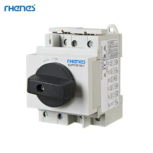 Sakelar DC pemutus Isolator PV 1000V 32A dengan konektor IP66