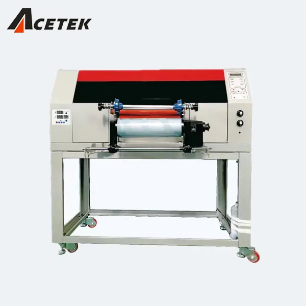 Acetek A4 A3 size inkjet uv dtf flatbed printer small uv CMYKW Varnish with 3 pcs F1080A1 print head