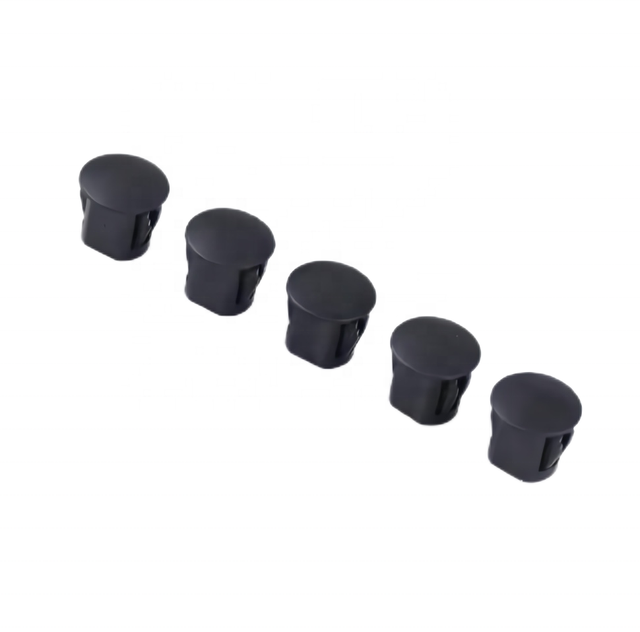 KEXINT Plastic Dust Plug for FC/ST Port Fiber Optic Adapter Dust Cover ST Dust Cap FC Protective Cover for FTTH Coupler (Black