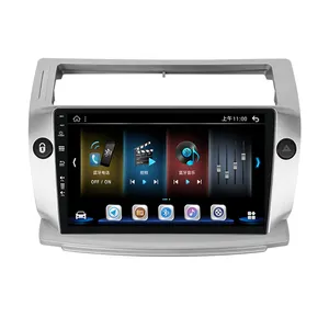 Sistema de navegación para coche, reproductor multimedia con Android 11, imagen de marcha atrás, para <span class=keywords><strong>Citroen</strong></span> <span class=keywords><strong>C4</strong></span>, suministro de fábrica - Product Image 1