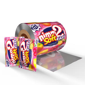 ฟิล์มพลาสติกยืดแบบม้วนสำหรับบรรจุภัณฑ์ซองแบบปิดผนึก 3 ด้าน ป้องกันความชื้น พิมพ์ลายตามสั่ง เกรดอาหาร สำหรับขนม คุกกี้ บะหมี่ - Product Image 4