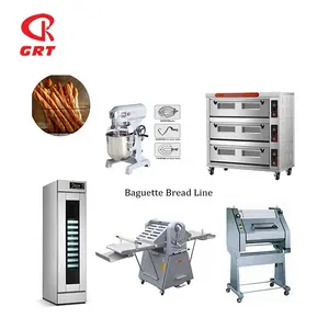 Baguett Making French Bread Production Line Bakery Equipment