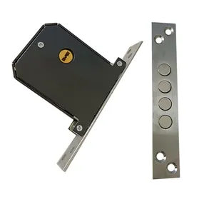 Cerradura de mortaja de puerta corredera de seguridad de cilindro de puerta para accesorios de puerta