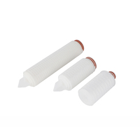 Filtres à air respiratoires à structure angulaire, base pliable manuelle, élément filtrant microporeux blanc, tailles de ports 215/222/226, durée de vie 3 ans
