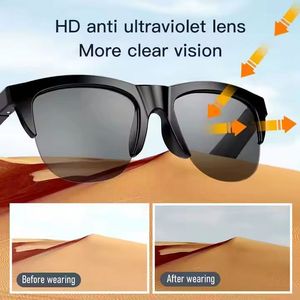 Lunettes Intelligentes Populaires F06 : Appel Intelligent, Lunettes de Soleil Sportives d'Extérieur, Casque Sans Fil BT5.3 - Product Image 2