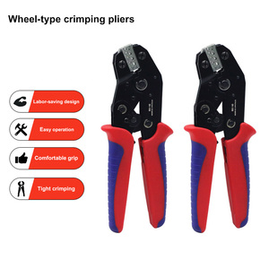 Ratchet <b>Crimping</b> Pliers, Multi-size Terminal Crimper <b>Tool</b> for Insulated & Non-insulated Electrical <b>Wire</b> Terminals <b>Crimping</b> - Product Image 2
