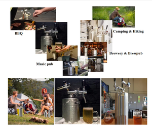 Promotion : Kit <span class=keywords><strong>de</strong></span> bar portable personnalisé pour célébrations, <span class=keywords><strong>fût</strong></span> à <span class=keywords><strong>bière</strong></span> en acier inoxydable avec CO2, fûts à <span class=keywords><strong>bière</strong></span> <span class=keywords><strong>de</strong></span> <span class=keywords><strong>5</strong></span> <span class=keywords><strong>litres</strong></span> - Product Image 6