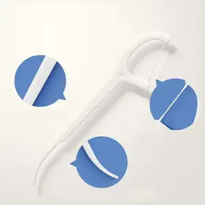 50 Pieces Factory Wholesale Portable Customized Y Or F Shape Dental Floss For Personal Home Use