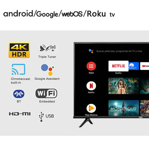 Televisores Inteligentes VSTI de 70 Pulgadas, 50 Pulgadas, 60 Pulgadas, 65 Pulgadas, 75 Pulgadas, 80 Pulgadas, 43, 50, 55, 65, 75 Pulgadas, 4K UHD LED, Android TV - Product Image 2